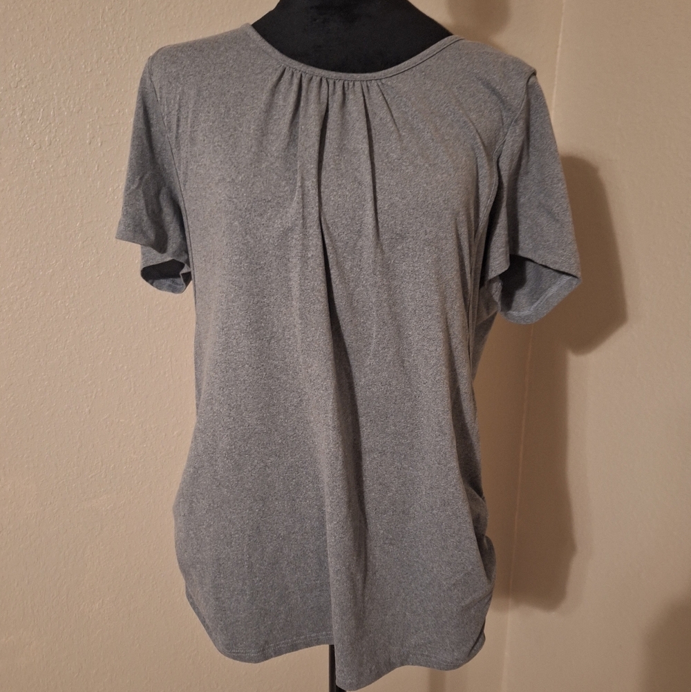 3 For $21 XL Gray Women's NURSING/MATERNITY Top